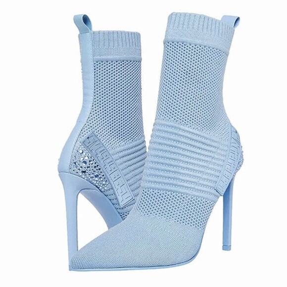 Steve Madden Blue Ankle Booties | Size 9.5 - Picture 9 of 9